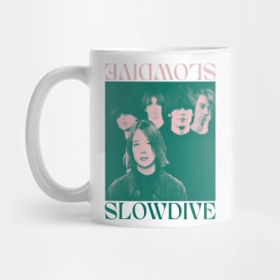 Slowdive • • • • • 1990s Retro Aesthetic Design Mug